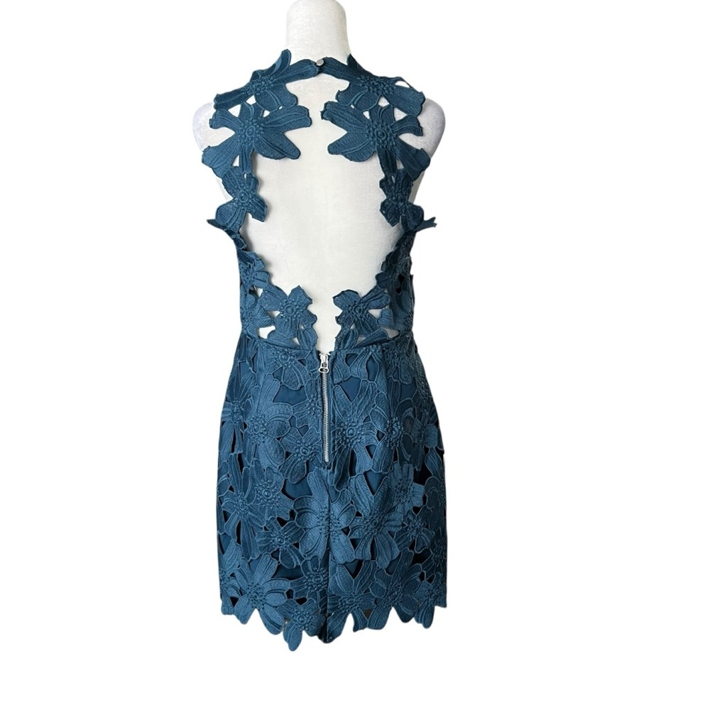 SAYLOR x FREE PEOPLE Jessa Lace Mini Dress Sz M - Picture 6 of 8